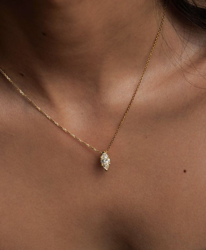 שרשרת זהב אליפסה