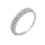 טבעת כסף עיגולים קטנים