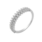 טבעת כסף עיגולים קטנים