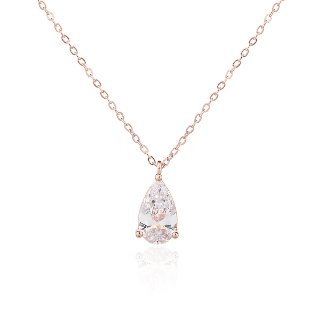 שרשרת רוזגולד טיפה