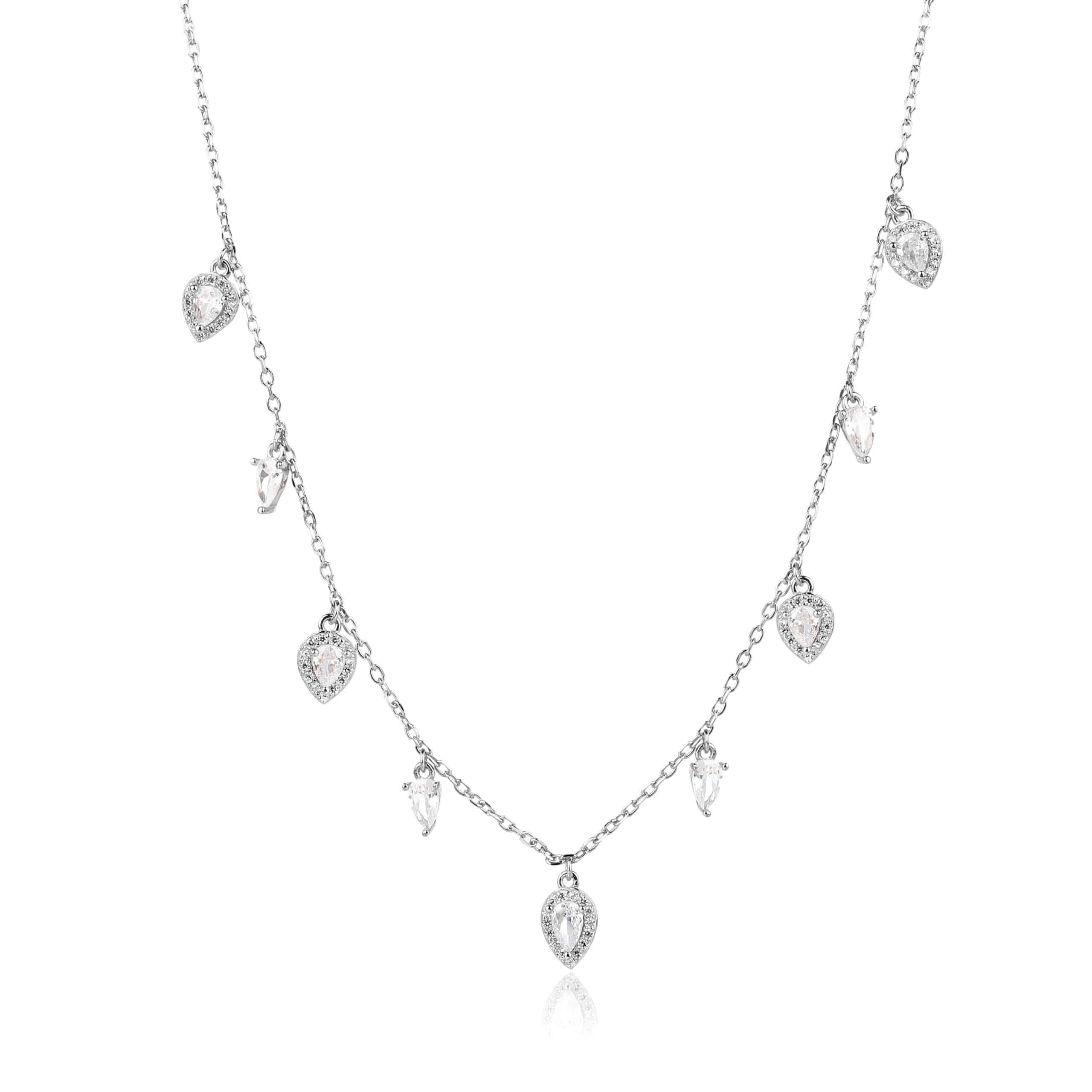 שרשרת כסף תליונים קטנים