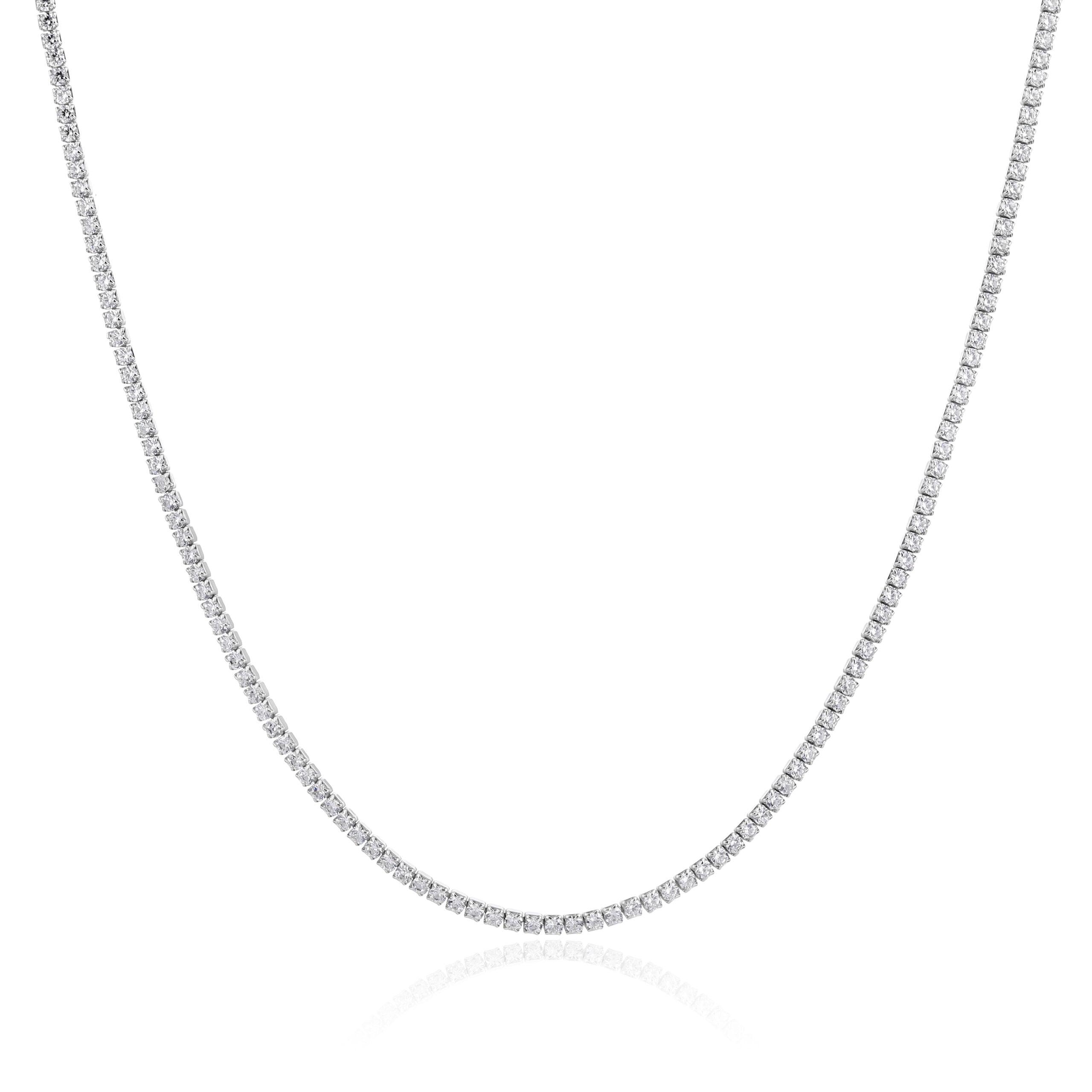 שרשרת כסף טניס 2 מ"מ