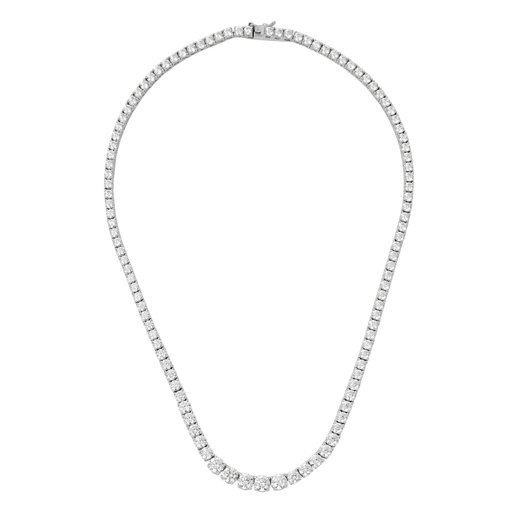 שרשרת טניס כסף 40 ס"מ