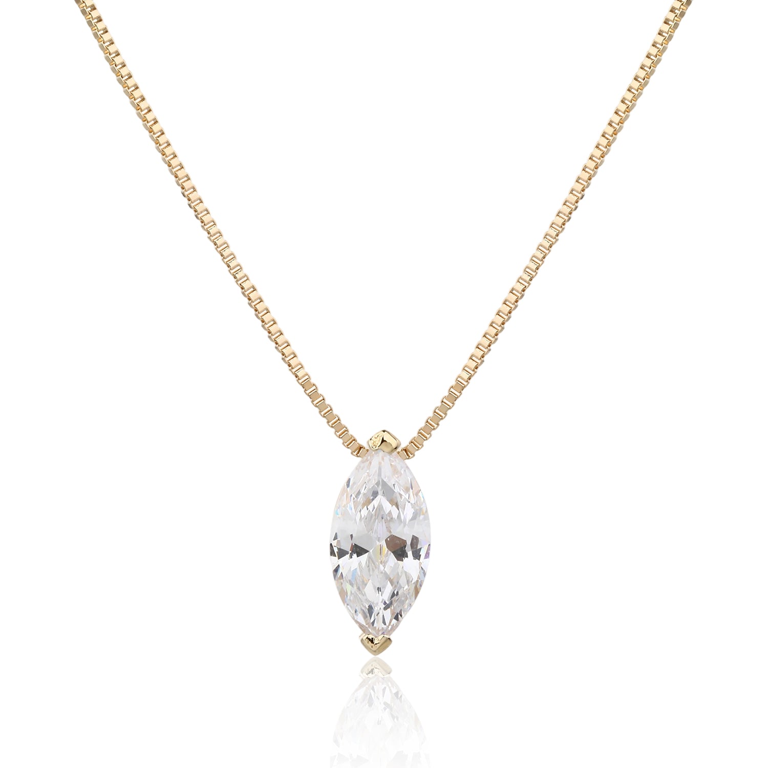 שרשרת זהב אליפסה