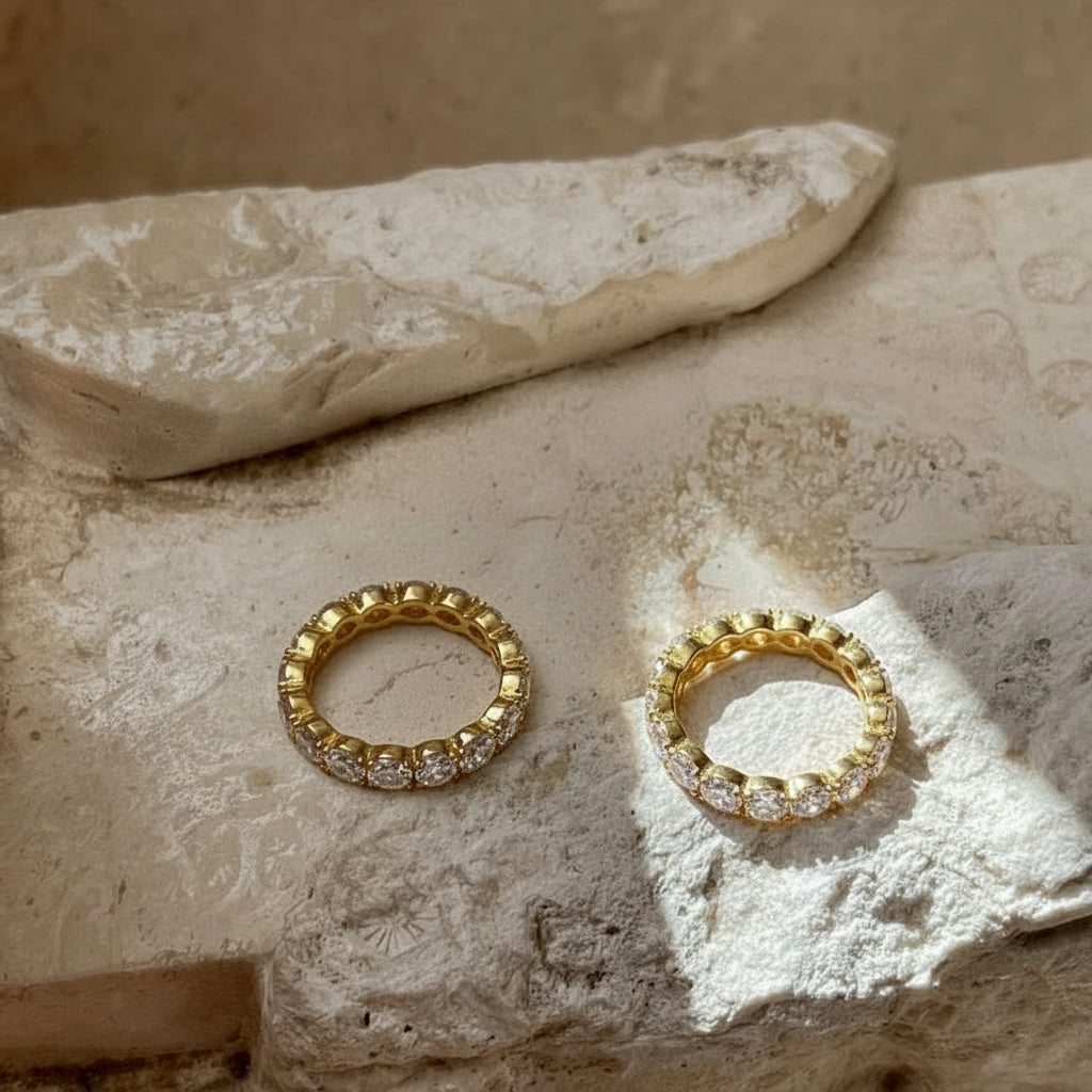 טבעת זהב איטרניטי